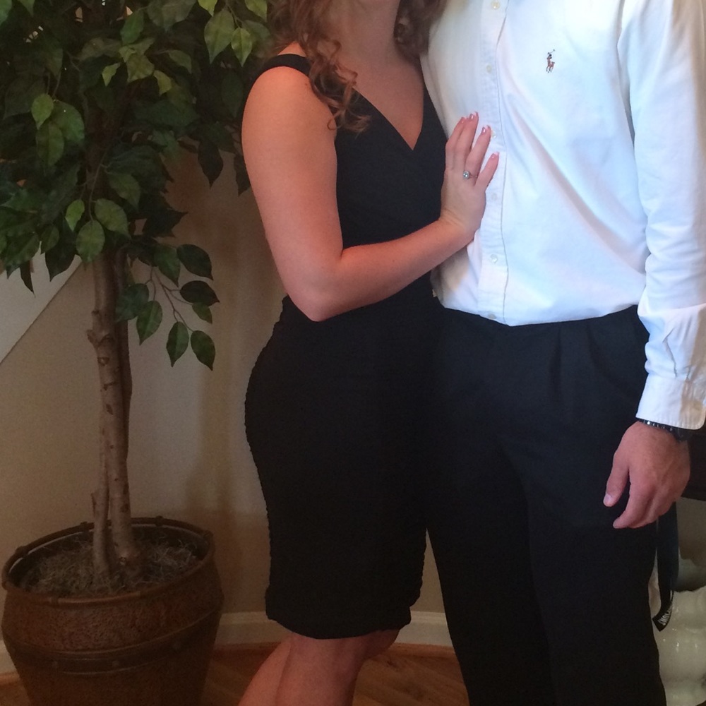 Short black formal